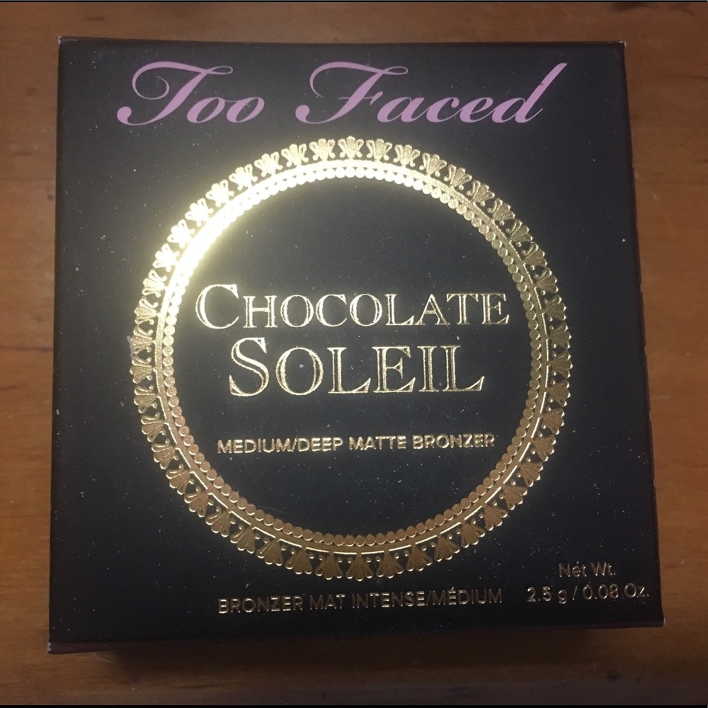 Too Faced Chocolate Soleil Matte Bronzer NIB!